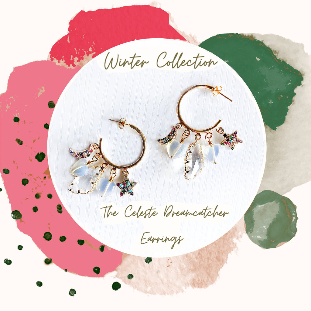 The Celeste Dreamcatcher earrings by Sheena Solis