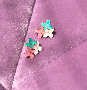 The New Fiona Dainty Floral Studs by Sheena Solis